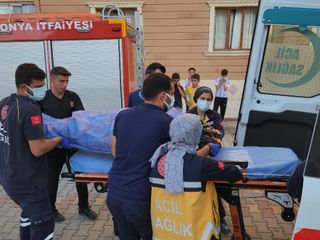 Konya'da yatalak kadın, eşinin cesediyle 1 hafta aynı odada kalmış