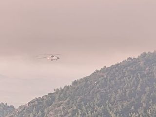 Hatay'daki orman yangını ikinci gününde