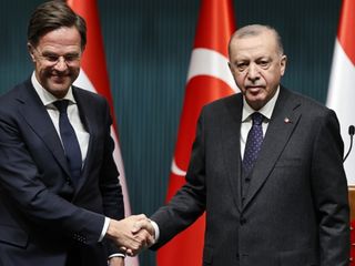 Cumhurbaşkanı Erdoğan NATO Genel Sekreteri Rutte ile görüştü