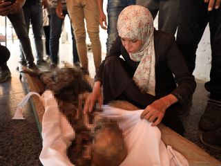 Filistinli kadın, babasının kafatası ve kemiklerine 44 gün sonra ulaştı