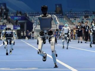 Dünyanın ilk robot olimpiyatları Çin'de resmen başladı