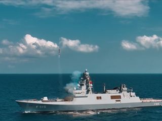 HİSAR-D RF füzesi, TCG İSTANBUL’dan başarıyla ateşlendi