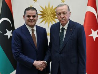 Cumhurbaşkanı Erdoğan, Libya Başbakanı Dibeybe ile görüştü