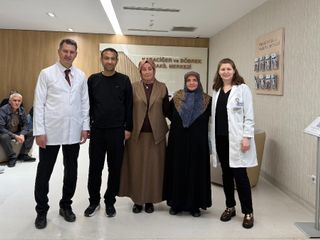 Kocaeli'de damadına böbreğini verdi