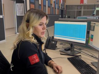 Osmaniye'de telefonda adım adım Heimlich manevrası