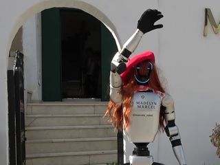 Bursa'da bir güzellik merkezi işçi olarak Çin'den robot getirtti