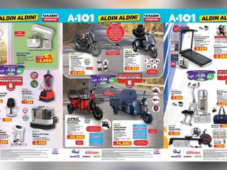 A101’e spor aletleri geliyor: Eliptik, bisiklet, yürüyüş bandı, boks makinesi…