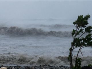 Tayvan'ı Fung-wong Tayfunu vurdu: 8 bin 326 kişi tahliye edildi