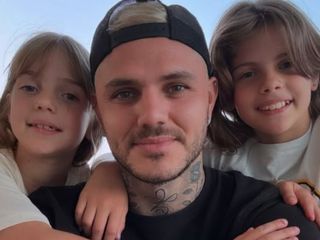 Mauro Icardi, 150 gün sonra kızlarıyla buluştu