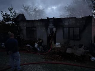 Kastamonu'da sobayı benzinle yakmak isterken kendini yaktı