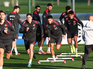 A Milli Futbol Takımı, Bulgaristan maçının hazırlıklarını sürdürdü