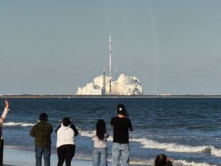 New Glenn roketin Mars görevi için uzaya fırlatıldı