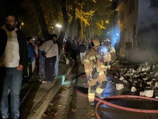 Bursa'da tek katlı evdeki yangın 1 saatte söndürüldü