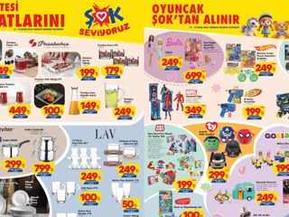 ŞOK’a Guess saat çeşitleri geliyor! ŞOK 15-18 Kasım Aktüel
