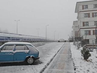 Kayseri'de kar etkisini gösterdi