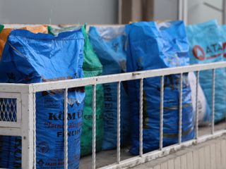 Kırşehir'de soğukla birlikte kömür satışları da arttı