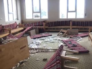 Mardin'de taziye evine girip eşyalara zarar veren 2 şüpheli yakalandı