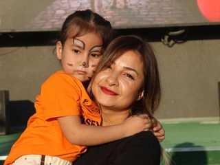 Hatay'da kanseri yenene minik Ceylin için balon uçuruldu