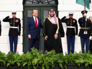 Donald Trump'tan Prens Selman'a görkemli karşılama