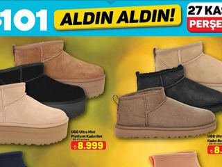 Aktüel A101 fırsatları: UGG'lar ilk kez bu fiyata...