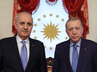 Cumhurbaşkanı Erdoğan, Numan Kurtulmuş’u kabul etti