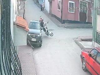 Eskişehir'de motosikletliye çarpıp kaçtı