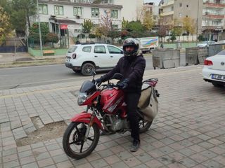 Diyarbakır'da kask takmadı, cezayı yedi