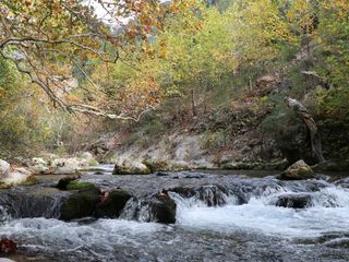 Karanlıkdere Kanyonu’nda sonbaharın son renkleri