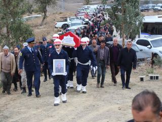 Mersin'in Anamur ilçesinde yaşayan son Kore gazisi ebediyete uğurlandı