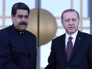 Cumhurbaşkanı Erdoğan, Nicolas Maduro ile görüştü
