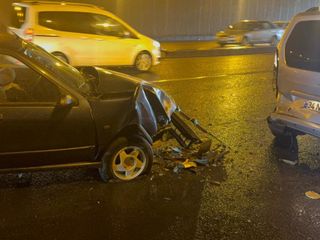 Diyarbakır’da yaşanan zincirleme trafik kazasında 3 kişi yaralandı