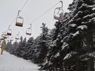 Uludağ'da kar kalınlığı 6 santimetreye ulaştı