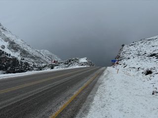 Konya'da kar yağdığını duyan Alacabel'e koştu