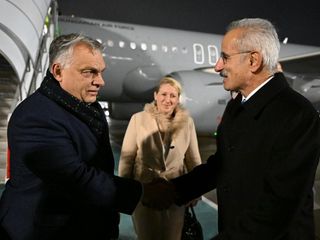 Macaristan Başbakanı Viktor Orban, Abdulkadir Uraloğlu tarafından karşılandı