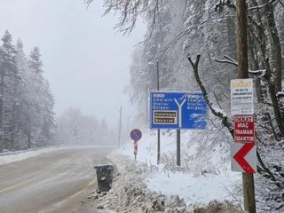 Bursa Uludağ’da kar kalınlığı 18 santimetreye ulaştı