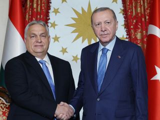 Cumhurbaşkanı Erdoğan, Macaristan Başbakanı'nı kabul etti