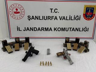 Şanlıurfa’da silah kaçakçılarına operasyon