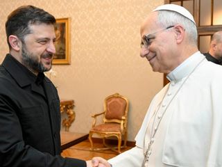 Zelensky, Papa 14’üncü Leo ile bir araya geldi