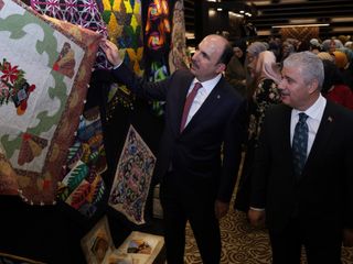 Konya'da Türkiye'nin en büyük halk üniversitesinden 2025 eserlik sergi