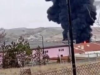 Kırıkkale'de kimya fabrikasında yangın