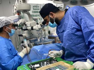 Hayrat Yardım Gazze’de Ameliyatlar Gerçekleştiriyor