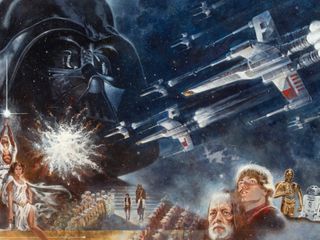 Star Wars'u dünyaya tanıtan ilk afiş satış fiyatıyla rekor kırdı