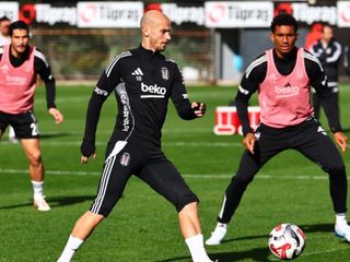 Beşiktaş'ta Trabzonspor maçı hazırlıkları devam etti