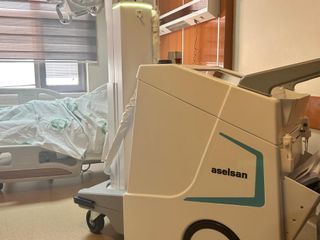 Ankara'da yerli mobil dijital röntgen cihazı hizmete sunuldu