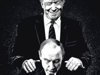 Der Spiegel kapakta Trump ve Putin'i kötü adamlar olarak resmetti