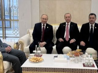 Cumhurbaşkanı Erdoğan, Putin ile görüştü