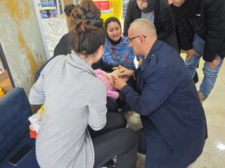 Samsun'da havale geçiren bebeğe ilk müdahaleyi belediye başkanı yaptı