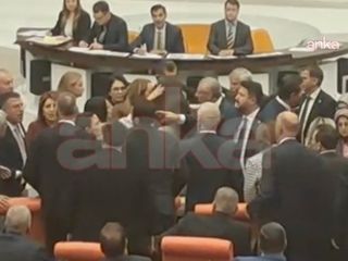 TBMM'de gerilim: CHP ve AK Partili vekiller arasında arbede yaşandı