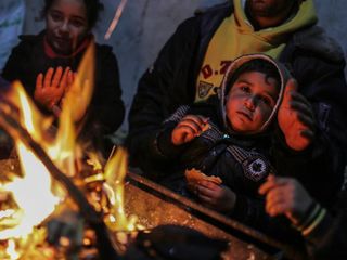 Batı Şeria'da bir Filistinli donarak öldü