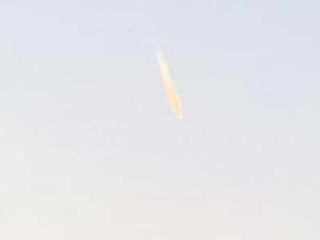 Burdur'da gökyüzündeki esrarengiz ışık panik yarattı